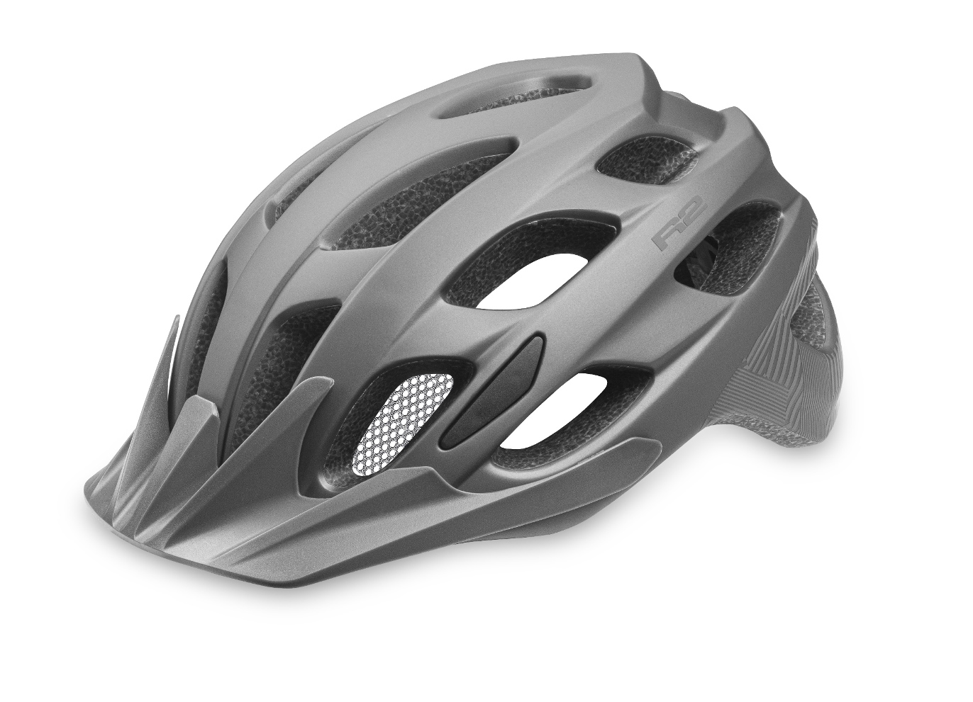 Unisex cyklistická helma R2 Cliff šedá Velikost: S