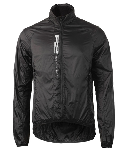 Unisex cyklistická bunda R2 Ease černá Velikost: XL