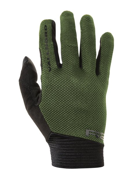 Cyklistické rukavice R2 Vallnord zelené Velikost: XL