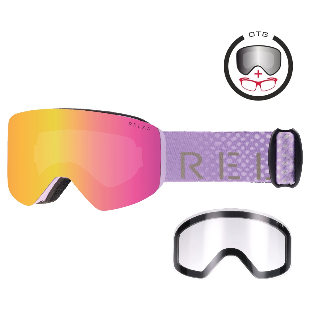 Levně LYŽAŘSKÉ BRÝLE RELAX FLOW HTG78C