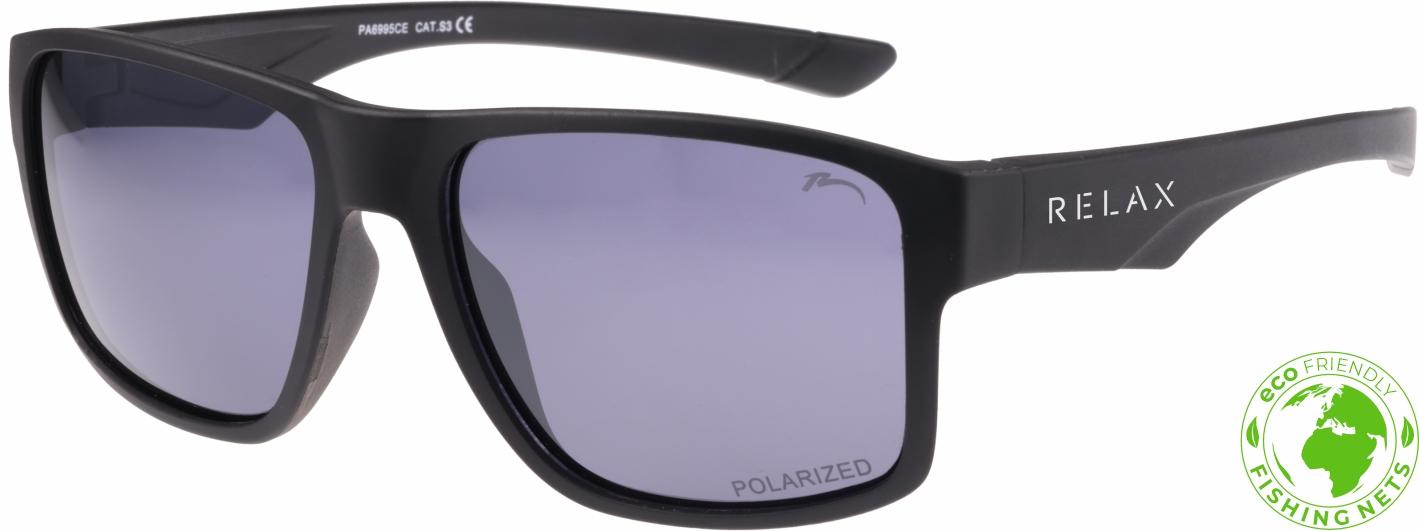 Levně Polarizační sluneční brýle Relax Finn R1156B