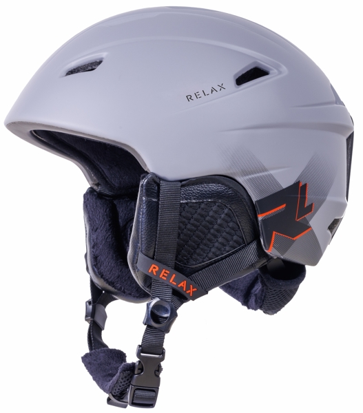 Lyžařská helma RELAX Wild šedá Velikost: L