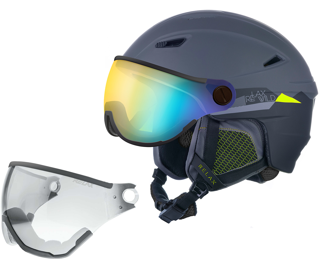 Unisex lyžařská helma RELAX Stealth Velikost: M