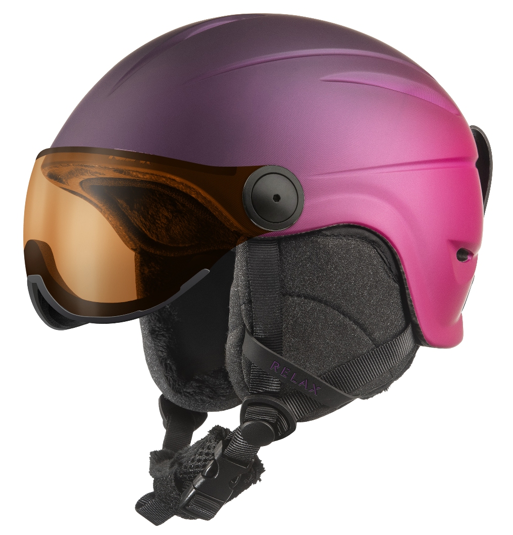 Levně LYŽAŘSKÁ HELMA RELAX TWISTER VISOR RH27E