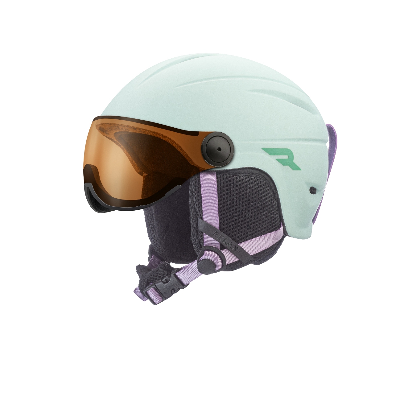 Levně LYŽAŘSKÁ HELMA RELAX TWISTER VISOR RH27Z