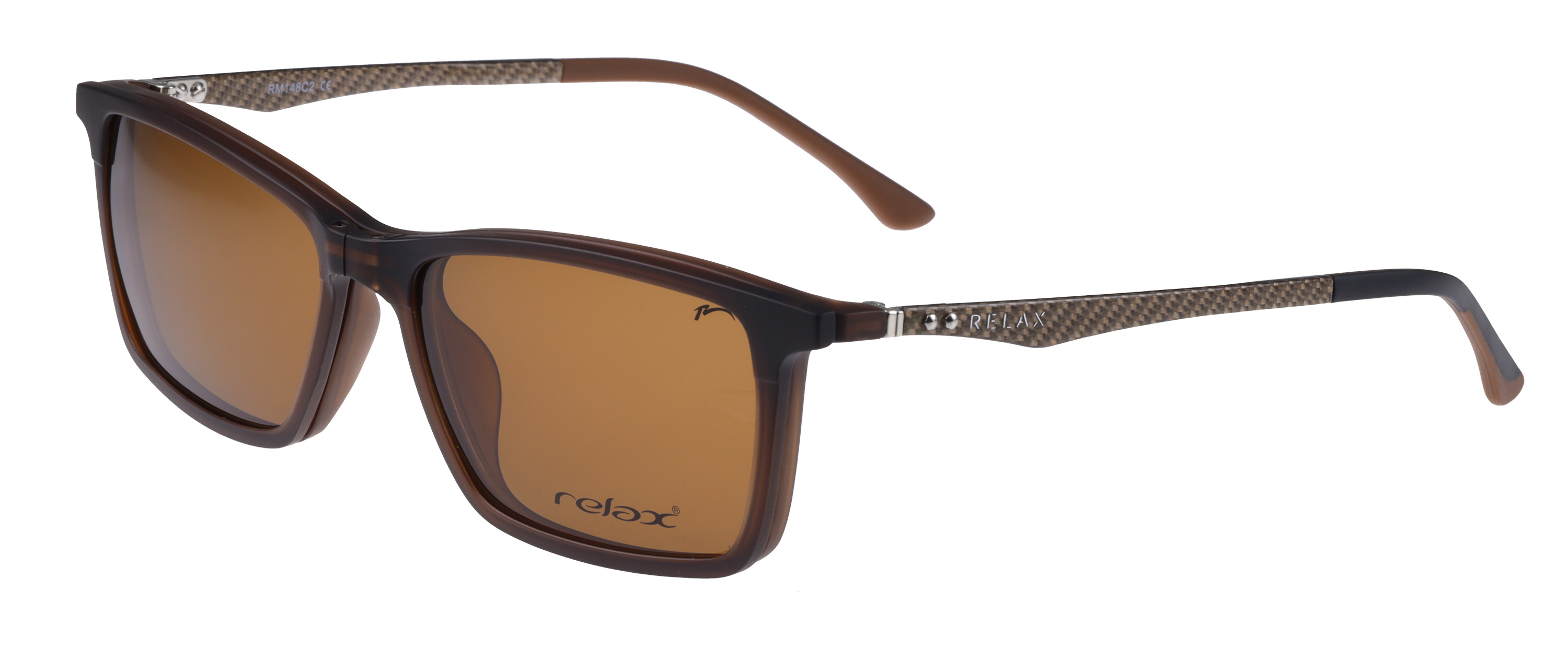 Levně Náhradní sluneční klip k brýlím Relax Orly RM148C2clip